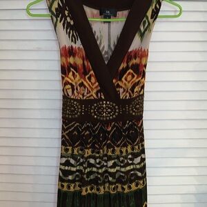 Iz Byer boho style midi med dress